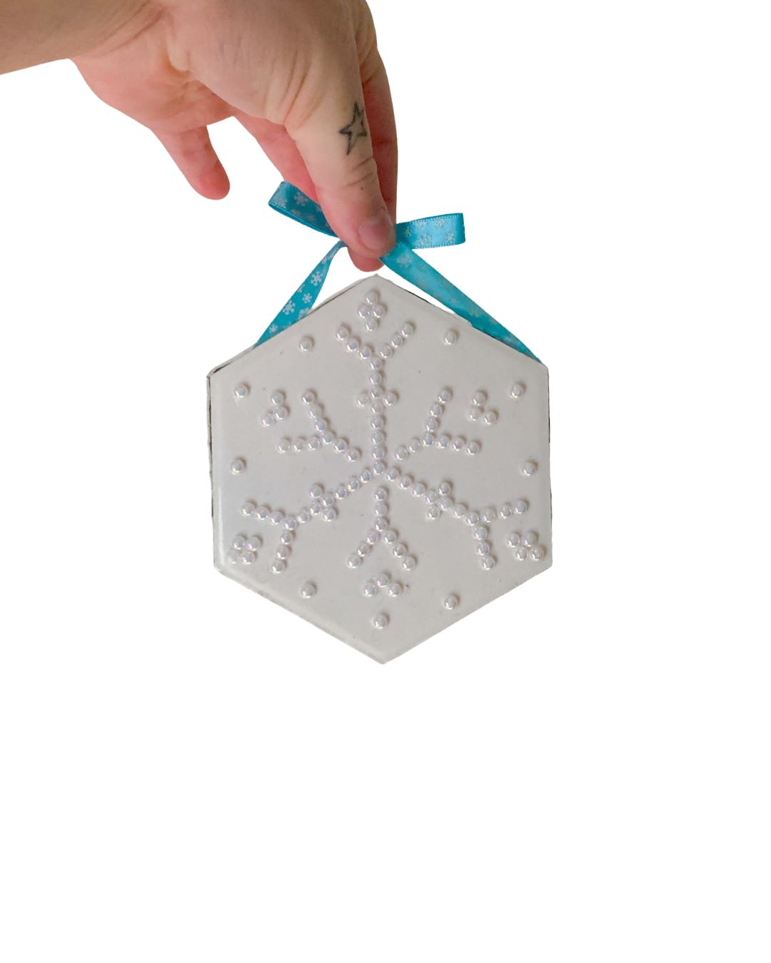Snowflake Tile Ornaments
