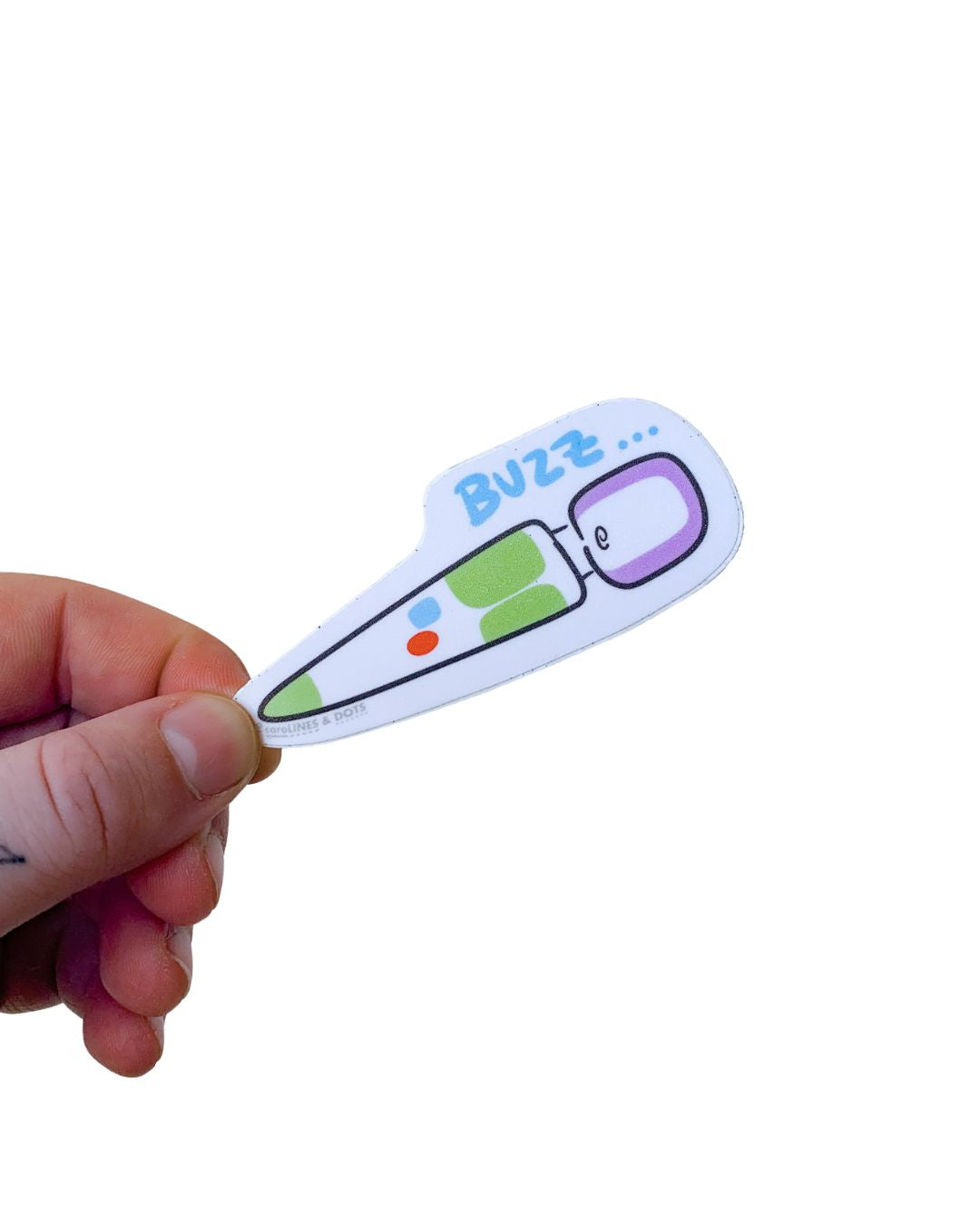 Buzz Vibrator Sticker