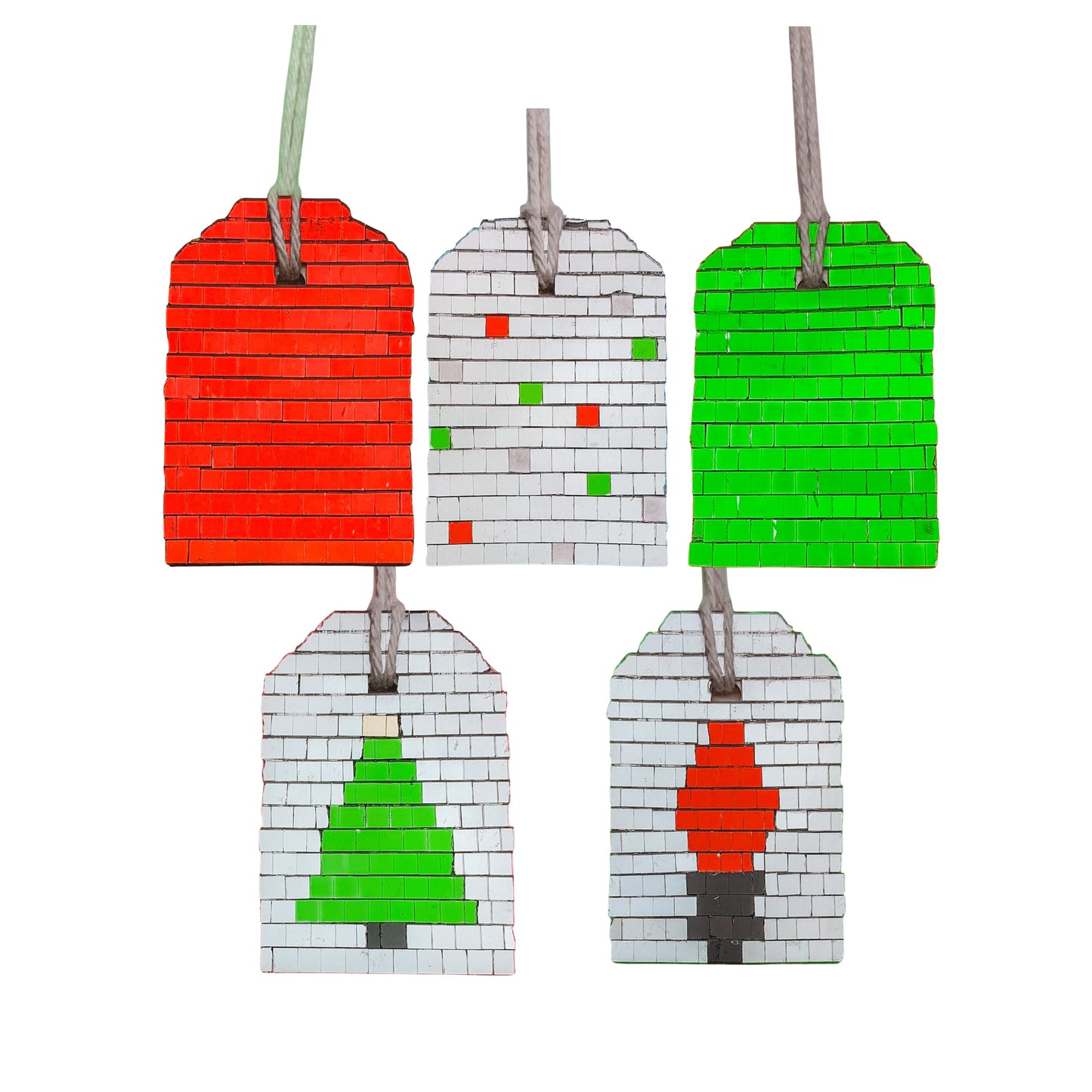 Disco Tile Ornaments