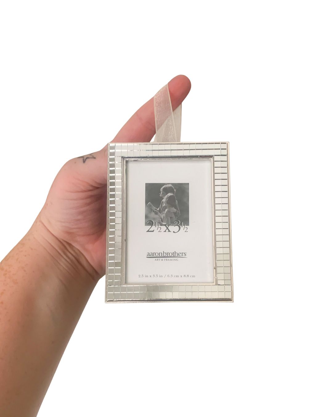 Disco Ornament Frame 4" x 3"