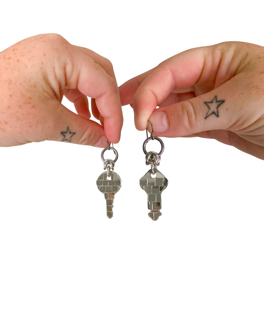 Key Disco Earrings