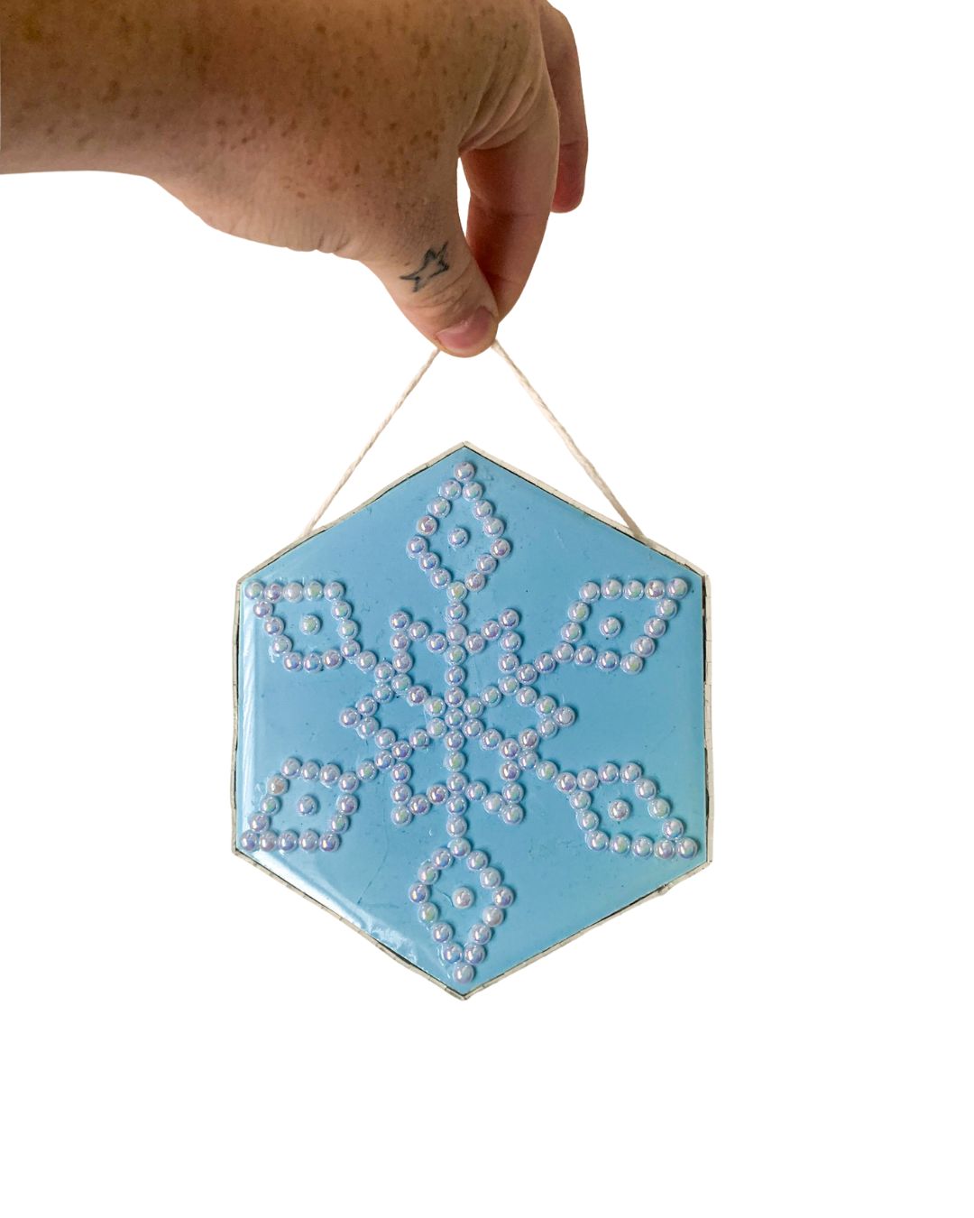 Snowflake Tile Ornaments