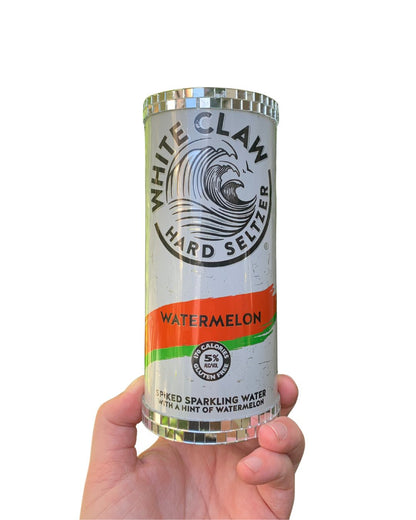 White Claw Disco Vase