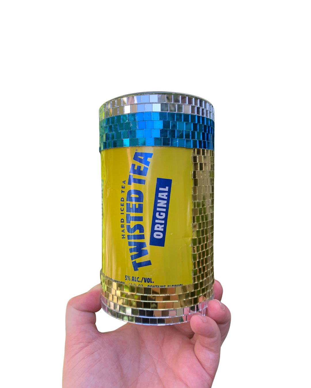 Twisted Tea Disco Vase